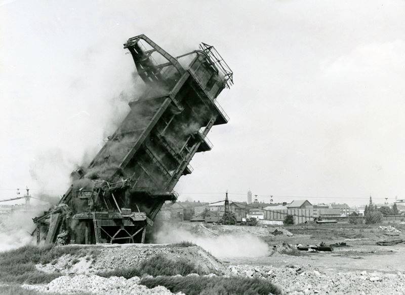 Demolition of the Žofin Smelter